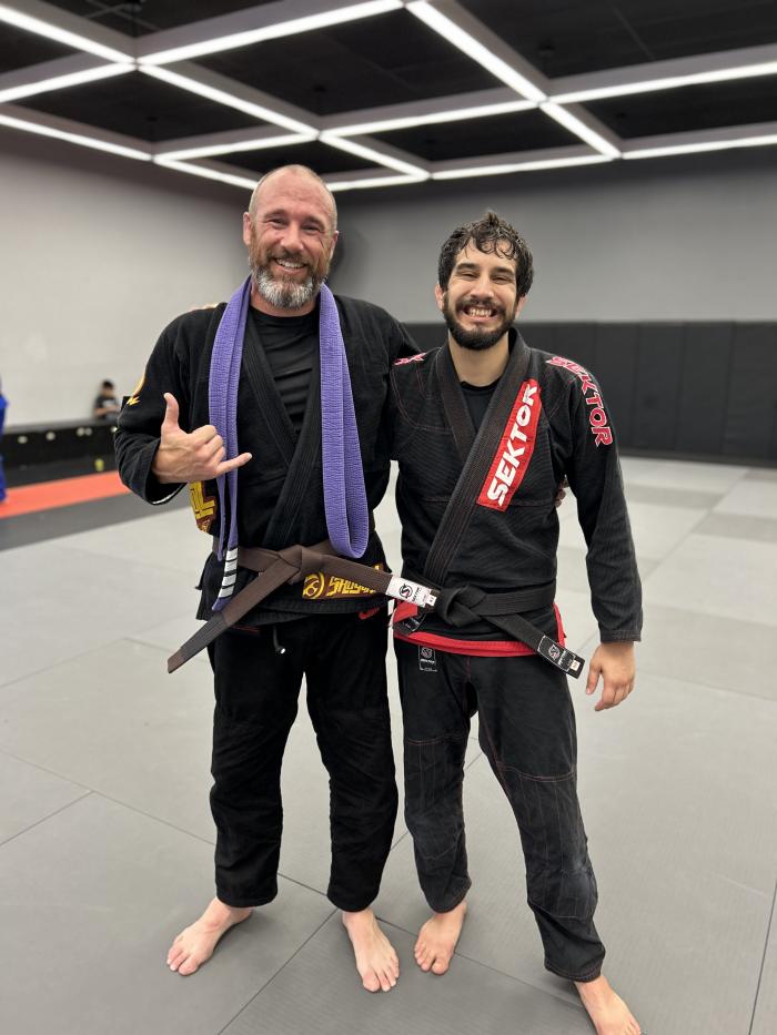 Brown belt · May 16, 2024 · Promoted by Spencer Mendivil
