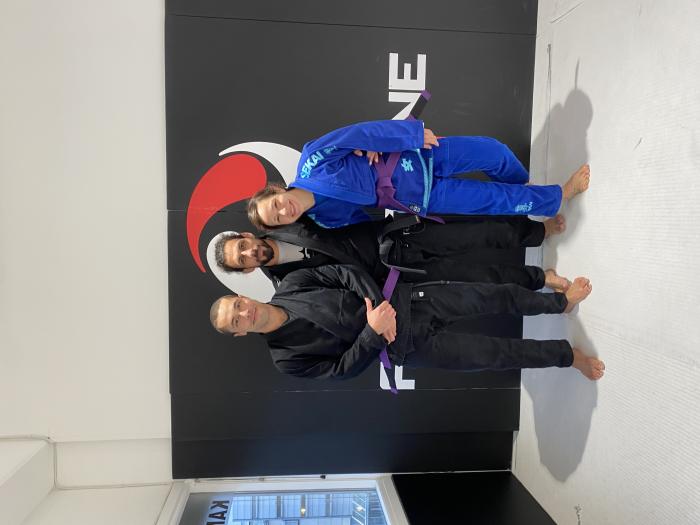 Purple belt · November 4, 2022 · Promoted by Eduardo Teta Rios
