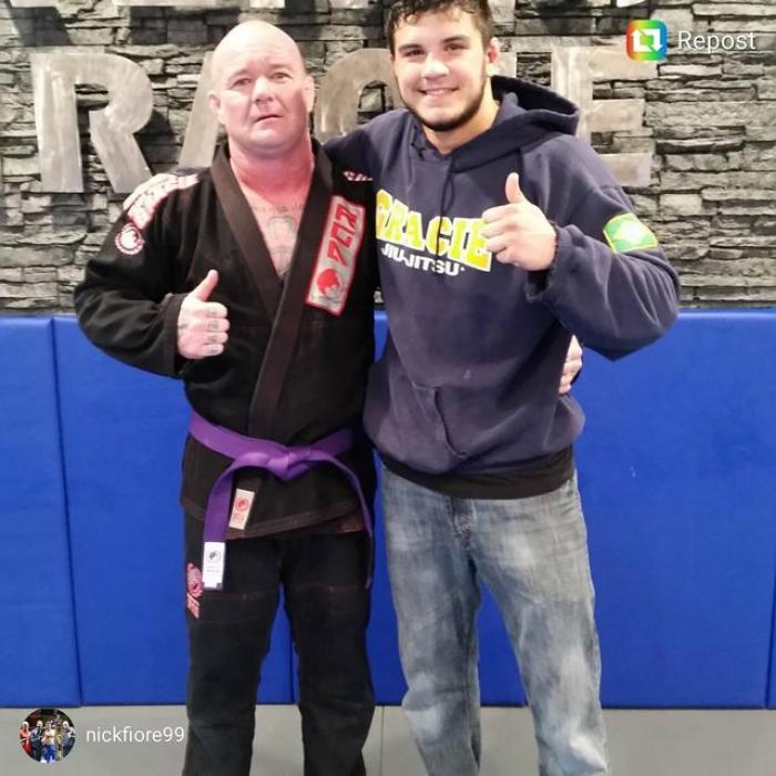 Purple Belt at Renzo Gracie NH