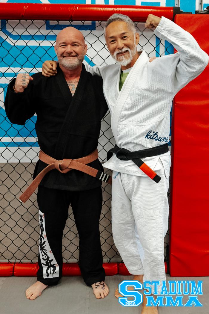 At Stadium MMA with Coach Paul