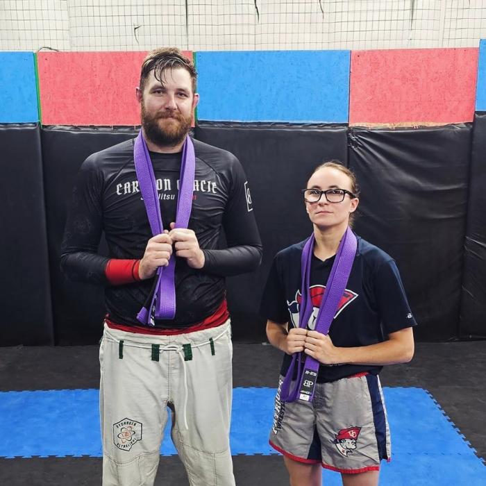 Purple belt · May 11, 2024 · Promoted by Sidney Cline