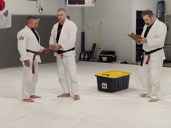 Brown belt · May 13, 2023 · Promoted by Jason Dempster