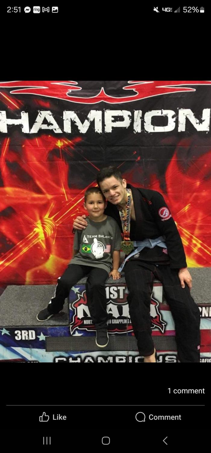 Blue belt · September 22, 2014 · Promoted by Tamdan McCrory