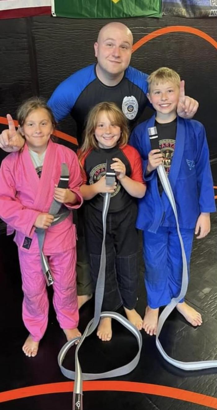 Gray belt · February 24, 2023 · Promoted by Logan Haselman