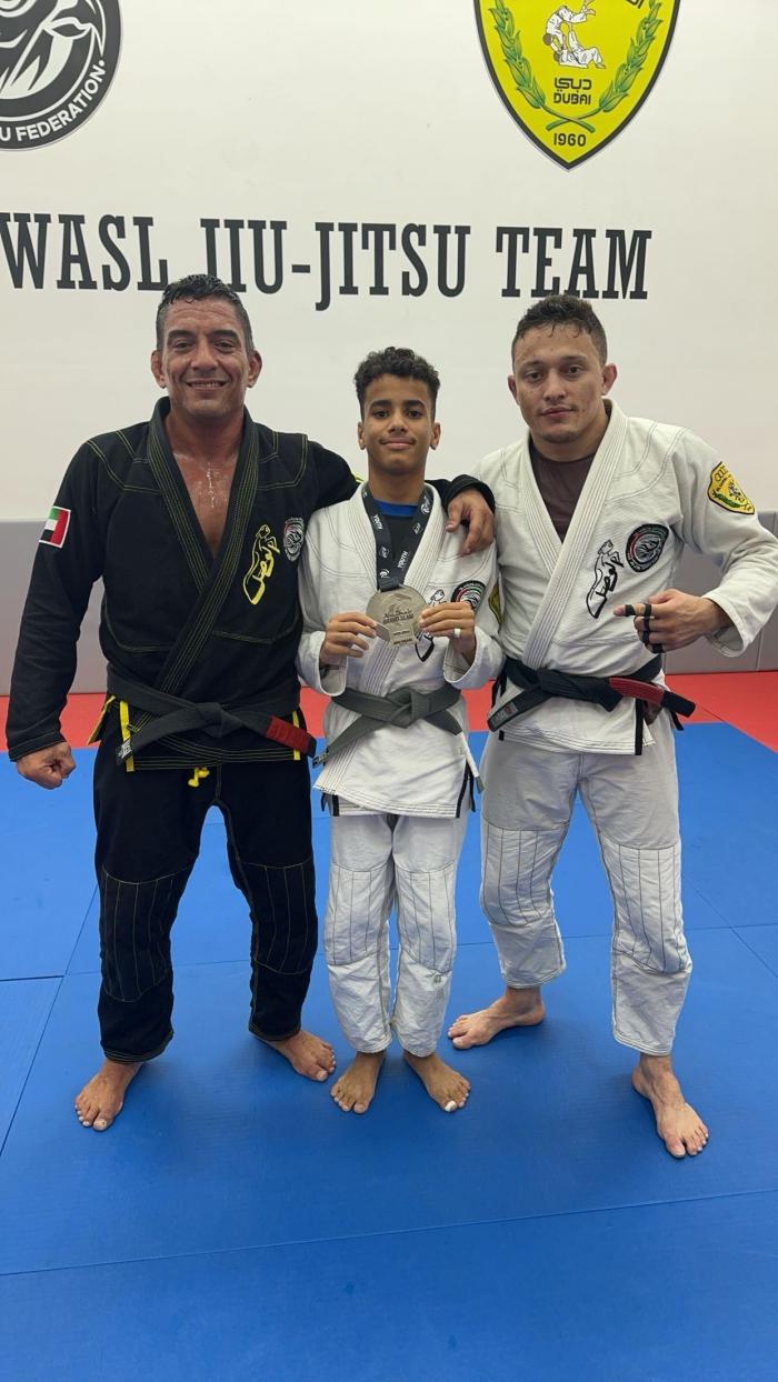 Gray belt · January 24, 2024 · Promoted by Al wasl Jiu Jitsu club
