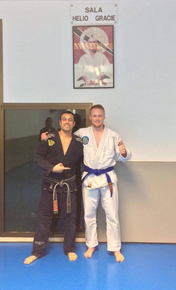 Blue belt · March 31, 2017 · Promoted by Robin Gracie