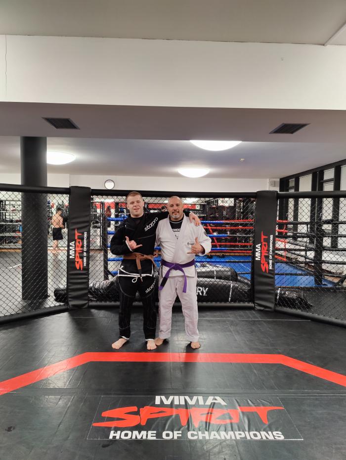 Training with a good friend