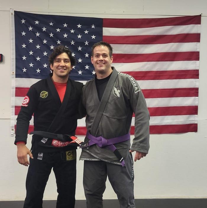 Purple belt · June 5, 2023 · Promoted by Jason Doucette