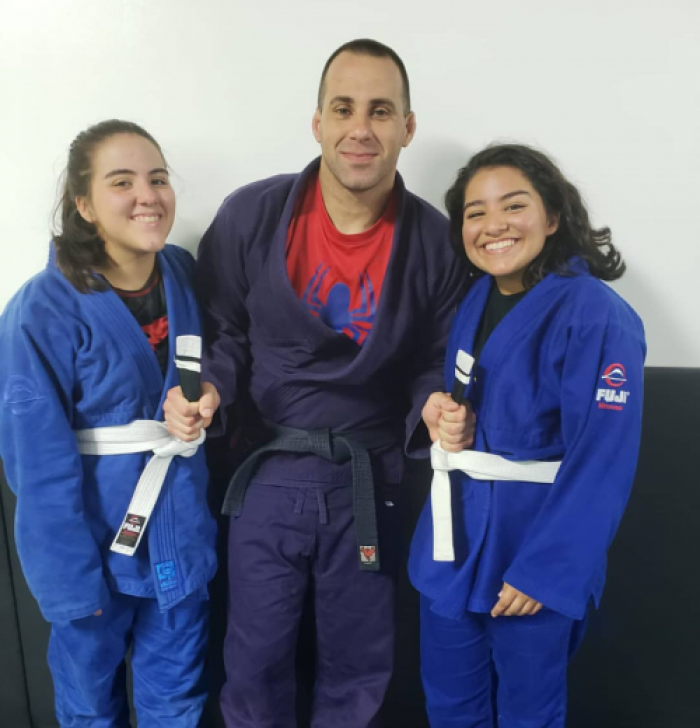 White Belt First Stripe !