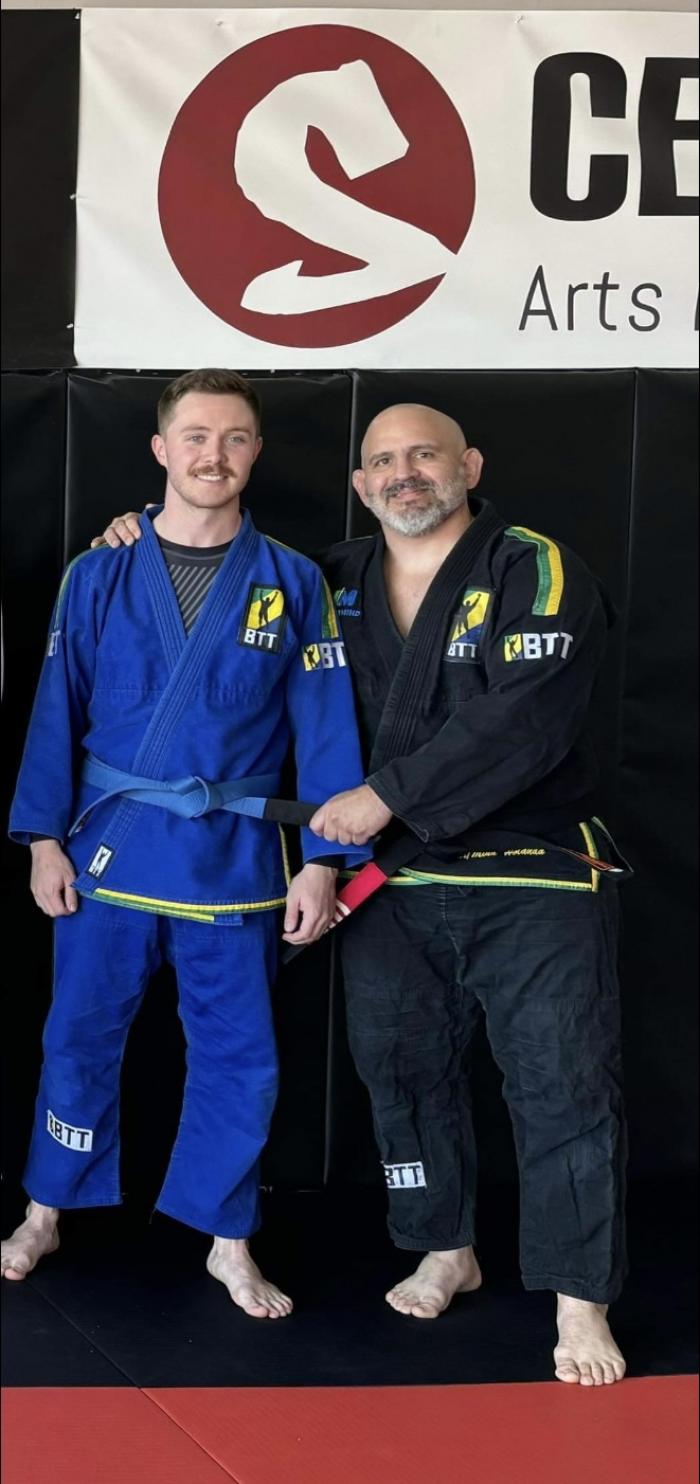 Blue belt · May 26, 2024 · Promoted by Louis Bérubé