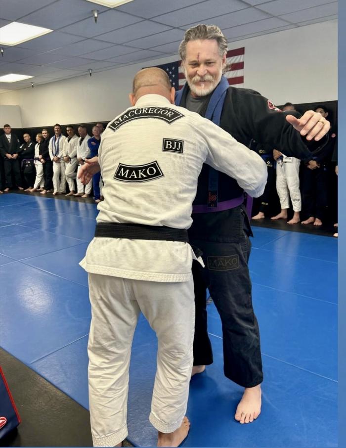 Purple belt · May 25, 2024 · Promoted by Michael Macgregor