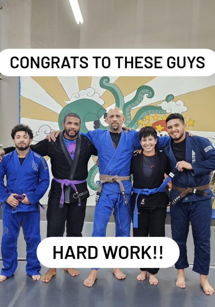 Purple belt · February 17, 2024 · Promoted by David Longoria