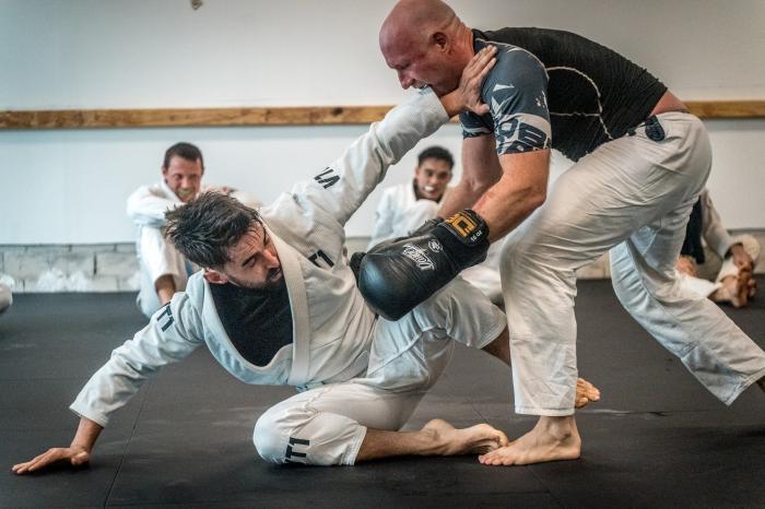 Grading for Blue Belt w/ Vale Tudo component