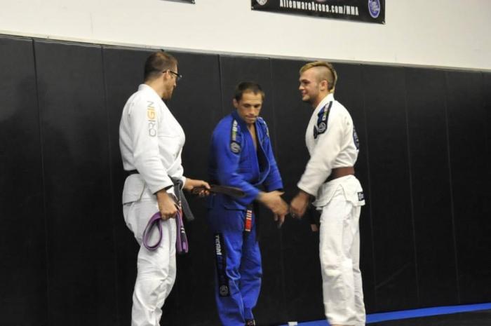 Brown belt · May 23, 2013 · Promoted by Jeff Curran