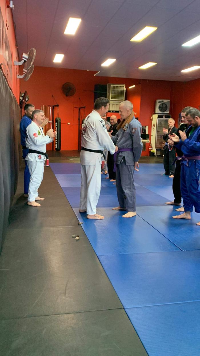 Promotion to Brown Belt