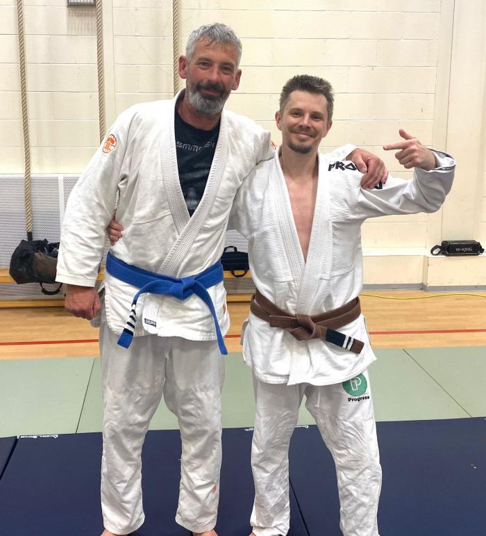 Blue belt · June 10, 2022 · Promoted by Adam Sparrow