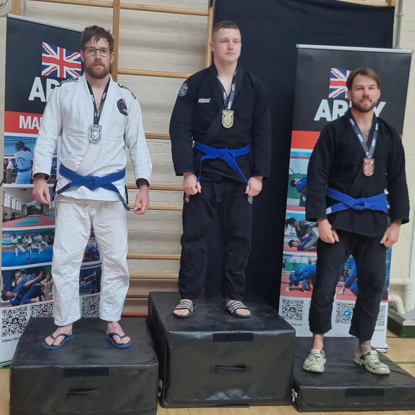 Blue belt Adult under 88.3kg second place