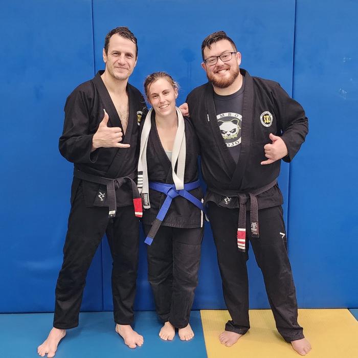 Blue belt grading