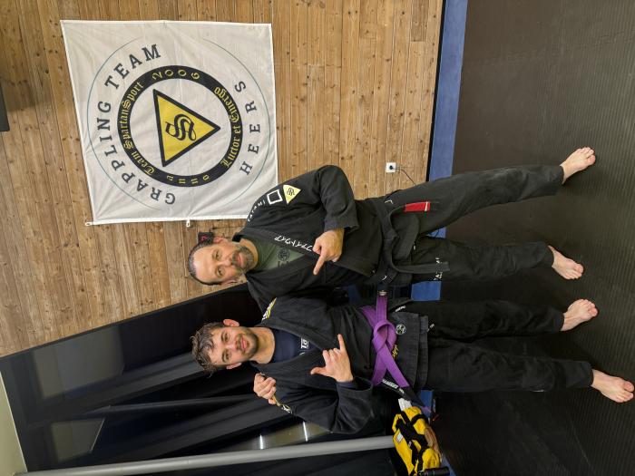 Purple belt · May 31, 2024 · Promoted by Jeroen Putzeys