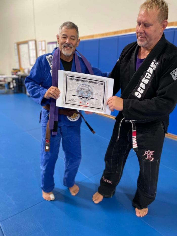 Brown belt · November 7, 2021 · Promoted by Erik Paulson