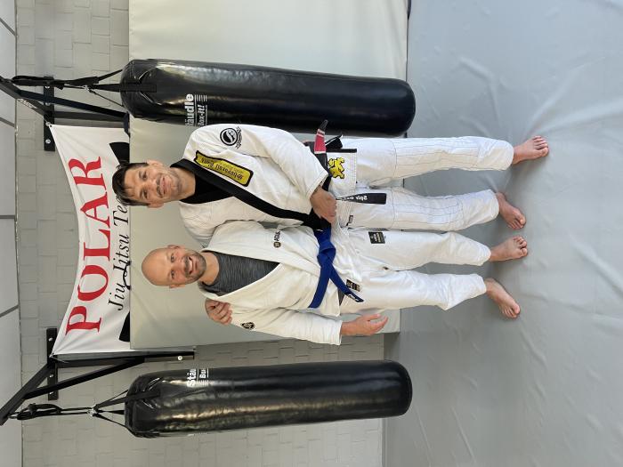 Blue belt · May 10, 2024 · Promoted by Spiros Huhn