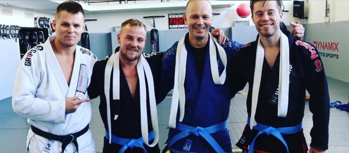 Blue belt · October 9, 2017 · Promoted by Ricard Carneborn