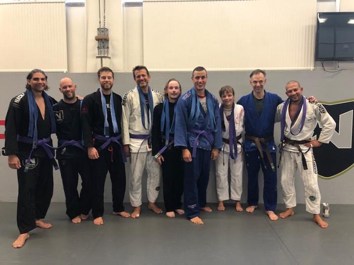 Purple belt · August 8, 2020 · Promoted by Ricard Carneborn