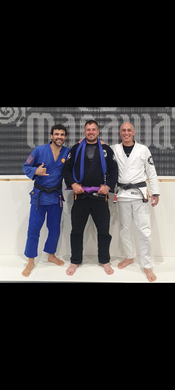 Purple belt · November 17, 2022 · Promoted by Rodrigo tiexiera