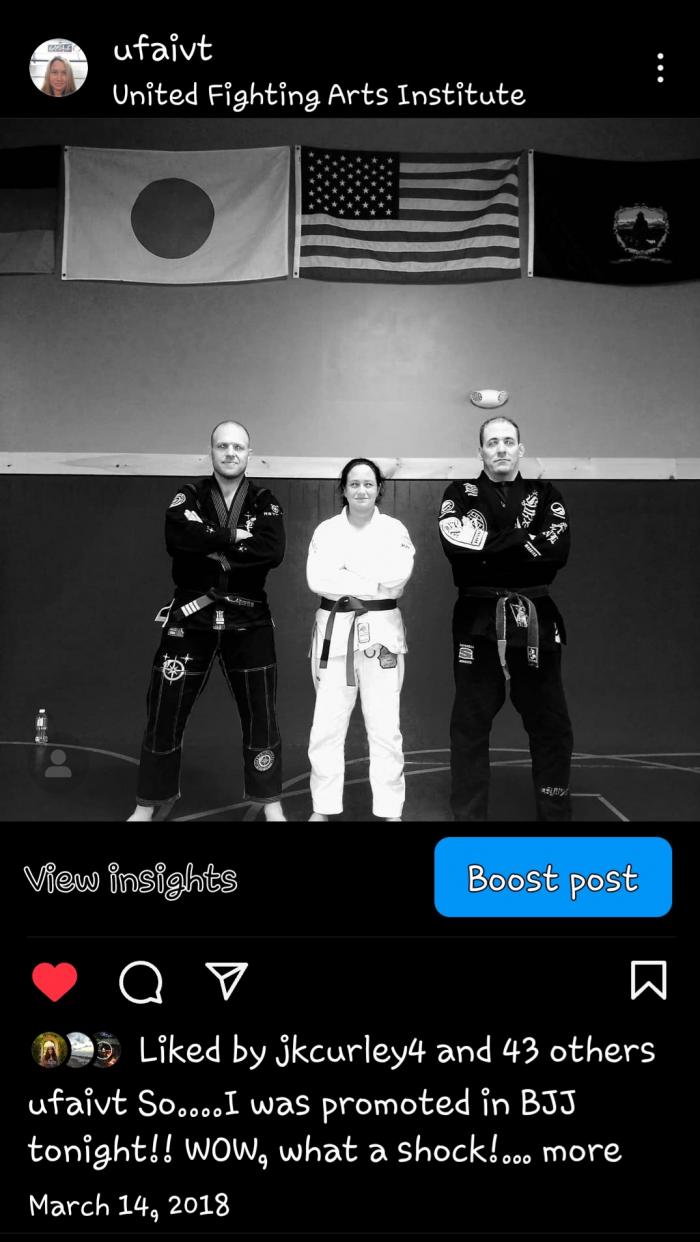 White belt · June 1, 2013
