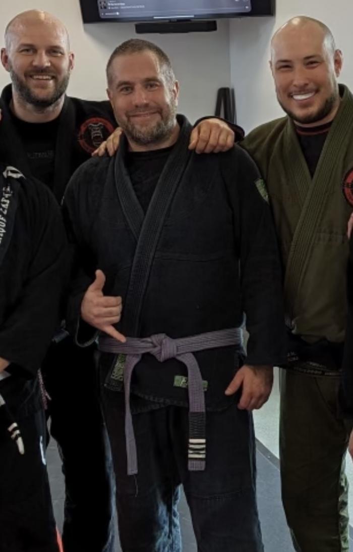 Purple belt · November 21, 2020 · Promoted by Chris Campbell