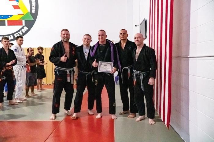 Brown belt promotion