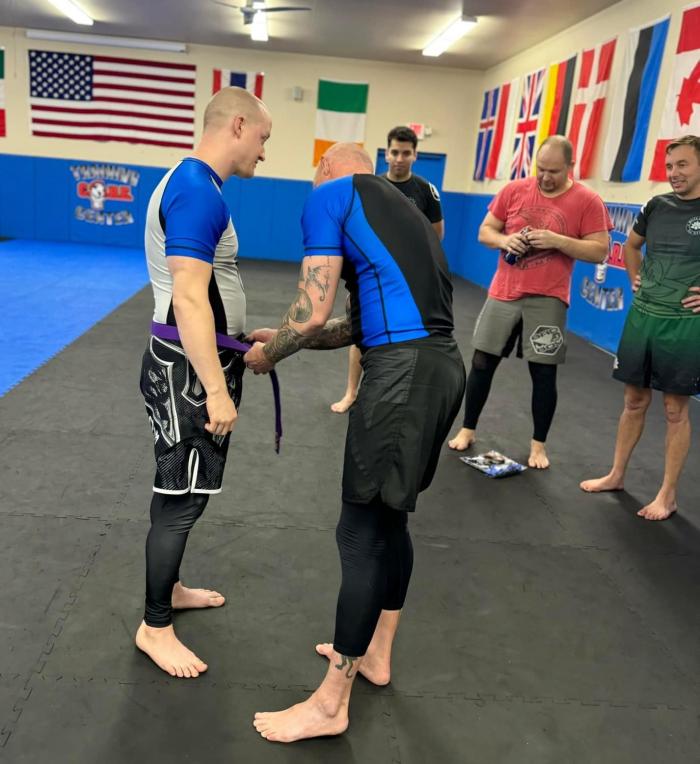 Purple belt · June 5, 2024 · Promoted by Philip Mahan