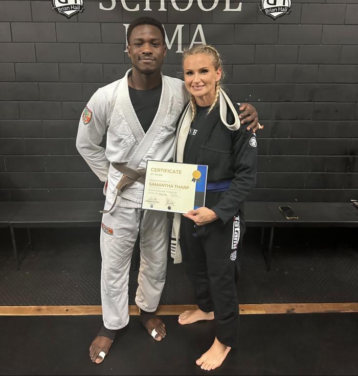 Blue belt · May 6, 2024 · Promoted by Anthony Jones