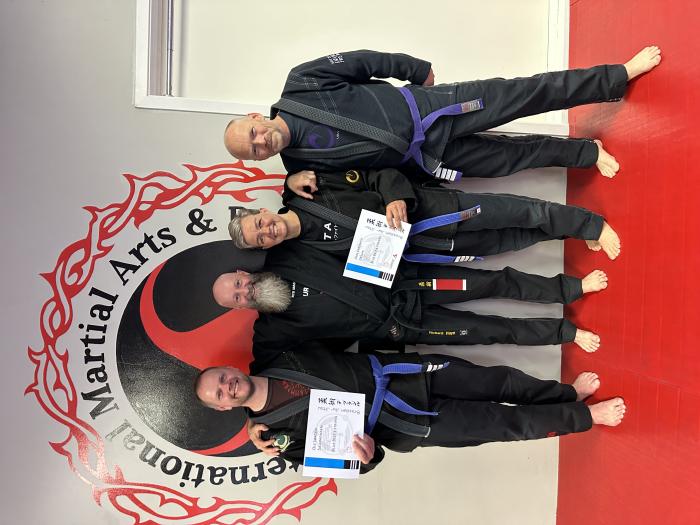Blue belt · May 13, 2016 · Promoted by Richard Haye