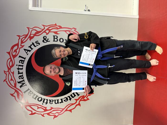 Blue belt · May 13, 2016 · Promoted by Richard Haye
