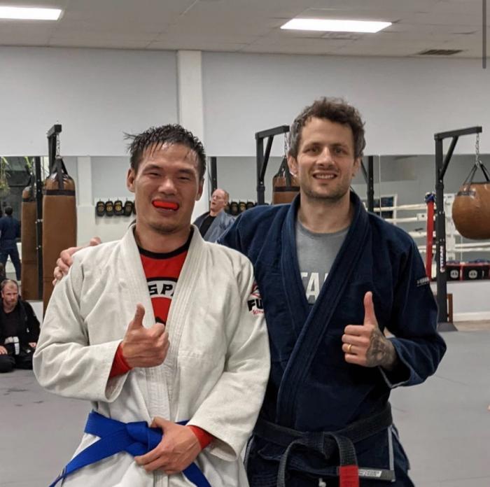 Blue belt · October 13, 2021 · Promoted by Jackson Galka