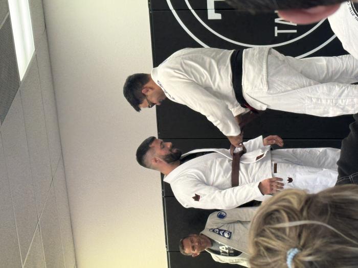 Brown belt · June 6, 2024 · Promoted by John Herrera