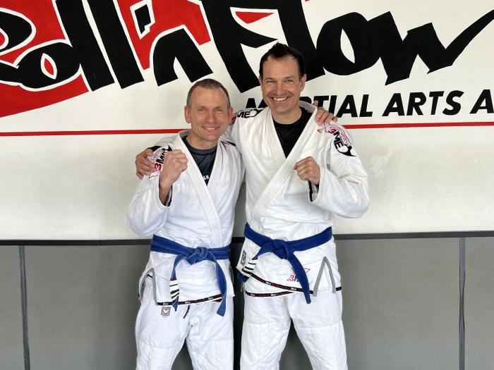Blue belt · June 21, 2021 · Promoted by Michael Matzner
