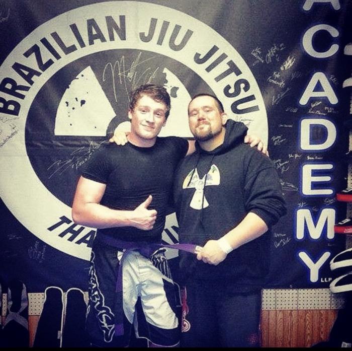 Purple belt · October 17, 2014 · Promoted by Mark R. Collier