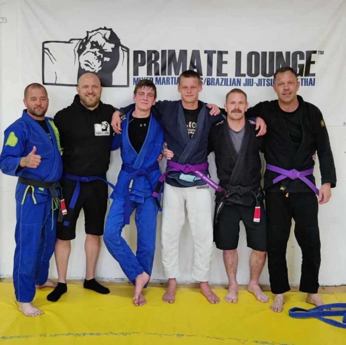 Purple belt · June 9, 2024 · Promoted by Daniel Bäckefelt