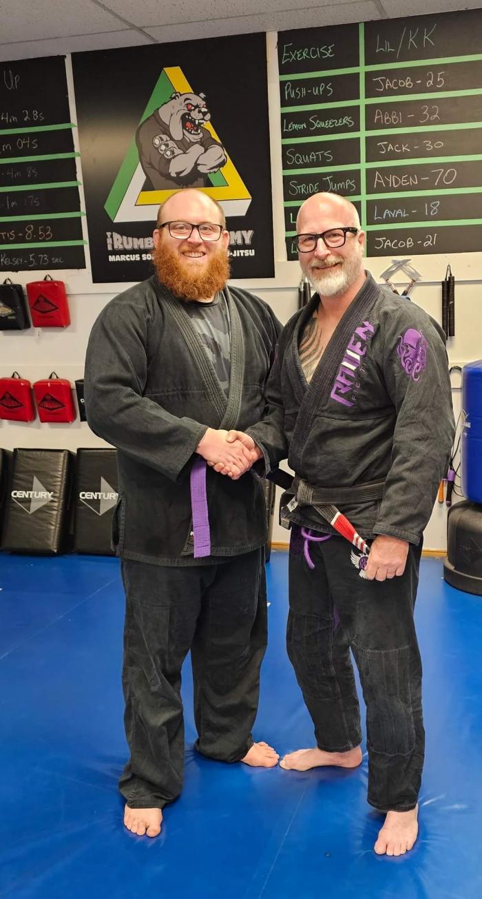 Purple belt · May 7, 2024 · Promoted by Bryan Rumble