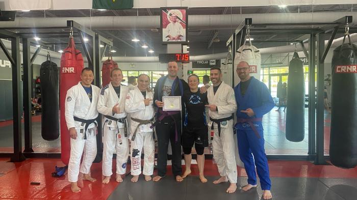 Purple belt!