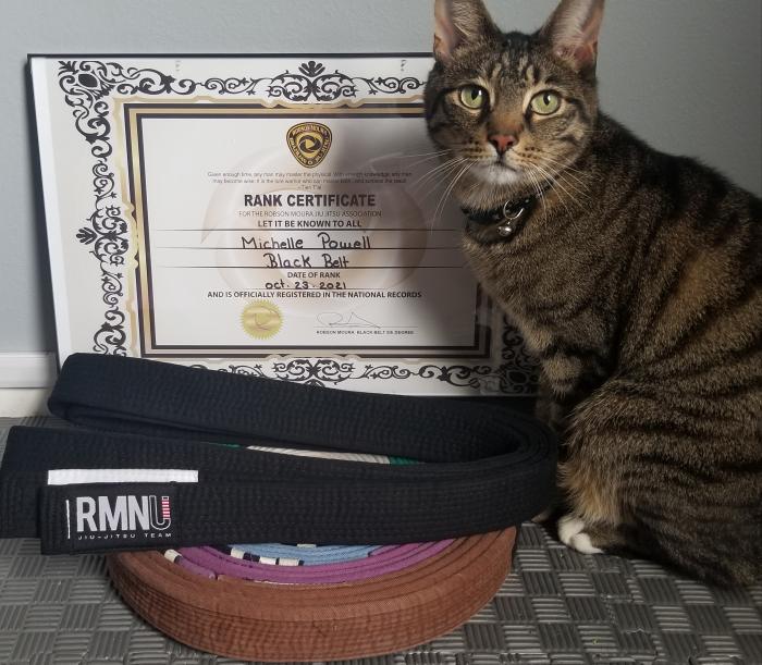 Black belt · October 23, 2021 · Promoted by Robson Moura