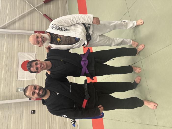 Purple belt · June 14, 2024 · Promoted by Thijs Schutyser