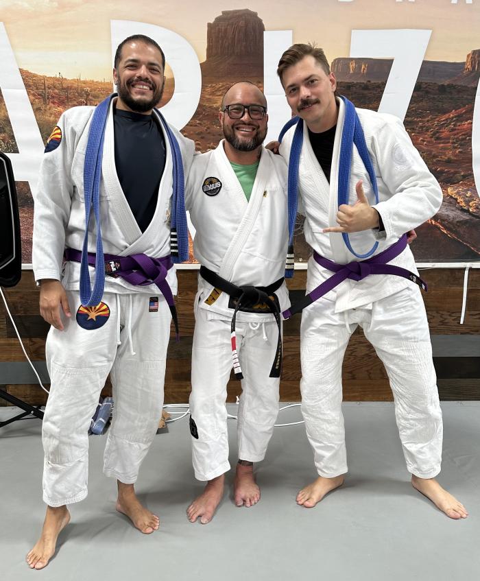 Purple belt · June 15, 2024 · Promoted by Jay Pages