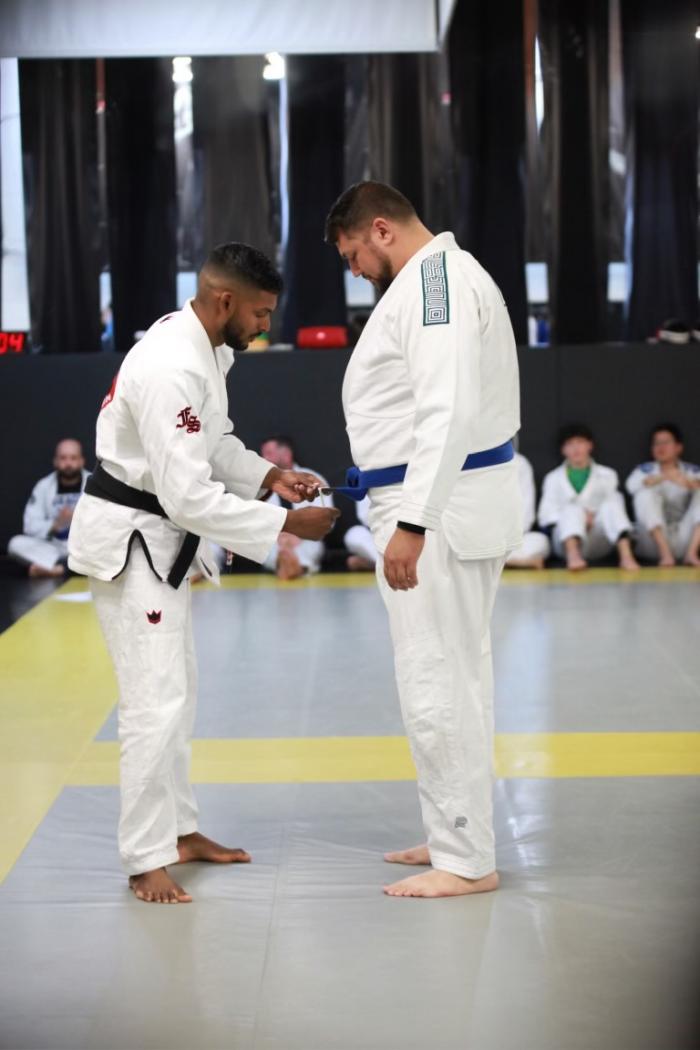 Blue belt · September 10, 2022 · Promoted by Joel Gerson