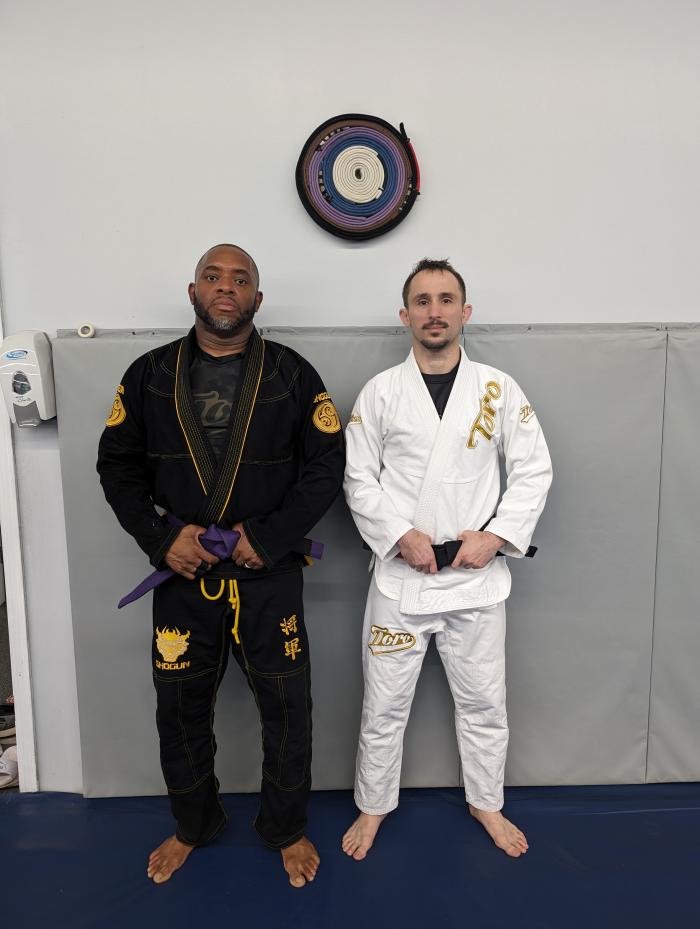 Purple belt · June 15, 2024 · Promoted by Brandon Brown