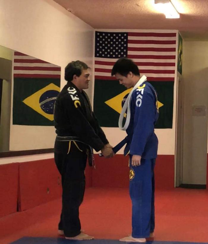 Blue belt · December 16, 2017 · Promoted by Ica Medina