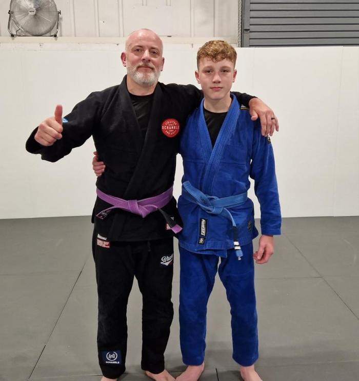 Blue belt · August 26, 2023 · Promoted by Roger Karel