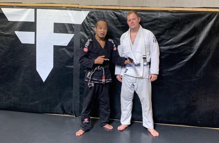 Blue belt · July 18, 2021 · Promoted by Christopher Griffin